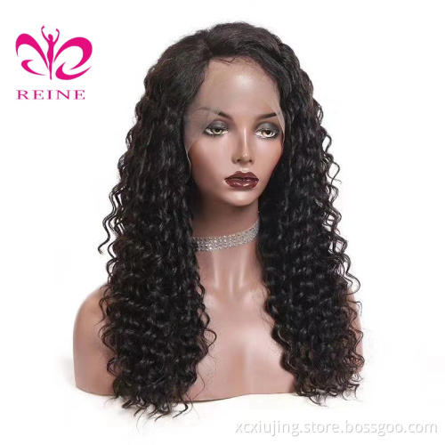 Mongolian Curly Wigs For Women 150% Density Curly Full Lace WigREINE HAIR Curly Wig Full Lace Front Human Hair Wigs